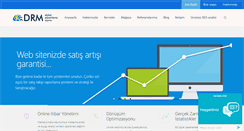 Desktop Screenshot of drmbilisim.com