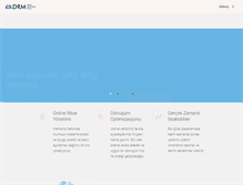 Tablet Screenshot of drmbilisim.com
